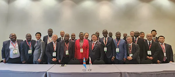 JOGMEC participated in MI24 - Group Photo with the Ministry of Mines