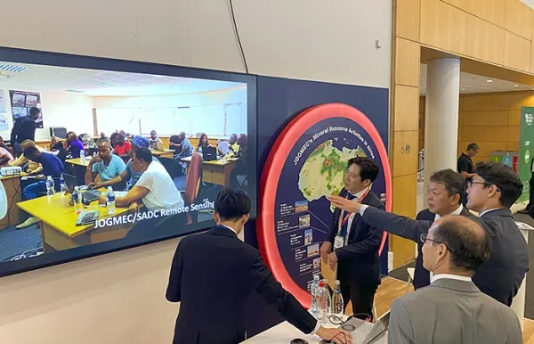 JOGMEC participated in MI24 - JOGMEC Booth