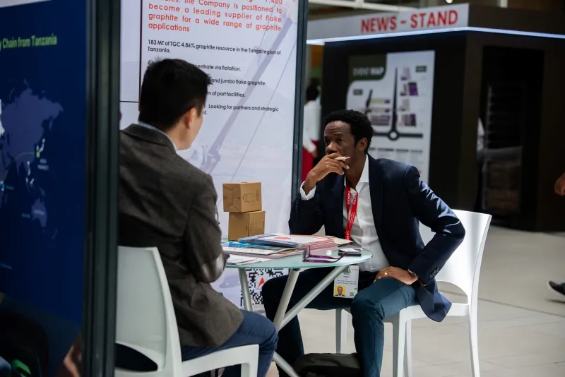 One-to-one investor meeting at Mining Indaba
