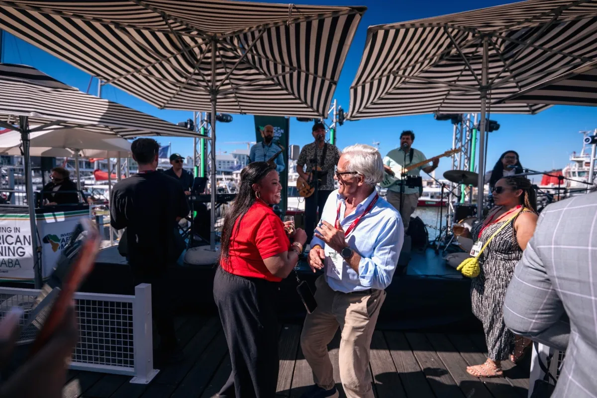 Attendees Dancing at the Mining Indaba Closing Party