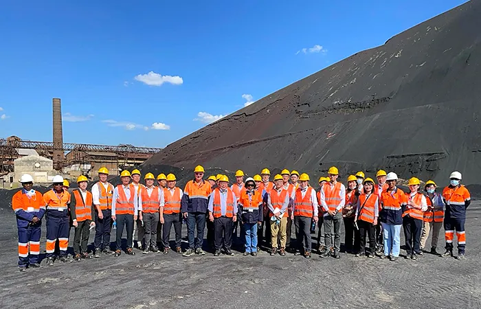 JOGMEC participated in MI24 - Site-visit of the Refinery